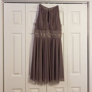 NWT Jessica Howard Charcoal Haze Dress